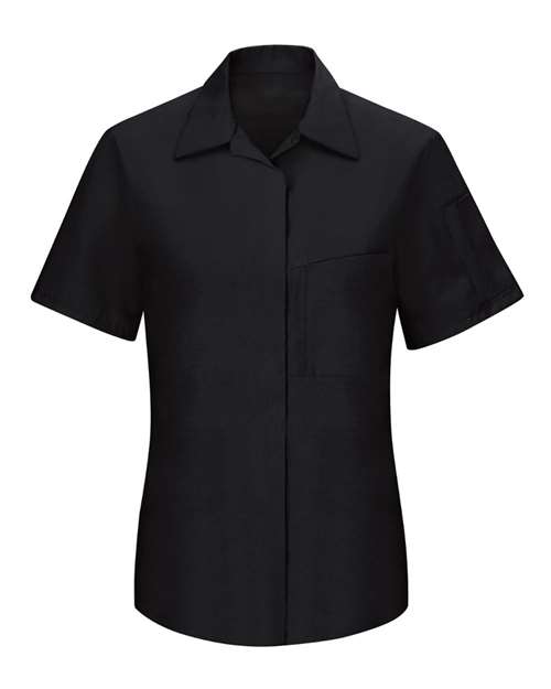 Women's Performance Plus Short Sleeve Shop Shirt with OilBlok Technology