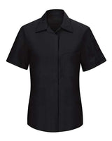 Women's Performance Plus Short Sleeve Shop Shirt with OilBlok Technology