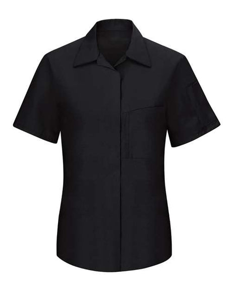 Women's Performance Plus Short Sleeve Shop Shirt with OilBlok Technology