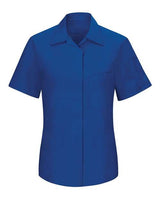 Women's Performance Plus Short Sleeve Shop Shirt with OilBlok Technology