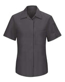 Women's Performance Plus Short Sleeve Shop Shirt with OilBlok Technology