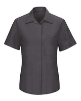 Women's Performance Plus Short Sleeve Shop Shirt with OilBlok Technology