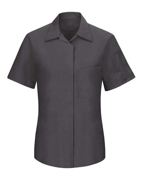 Women's Performance Plus Short Sleeve Shop Shirt with OilBlok Technology