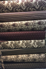 Monte Cristo Chenille Upholstery Fabric - Wine Damask, 56" Width (1 Yard)