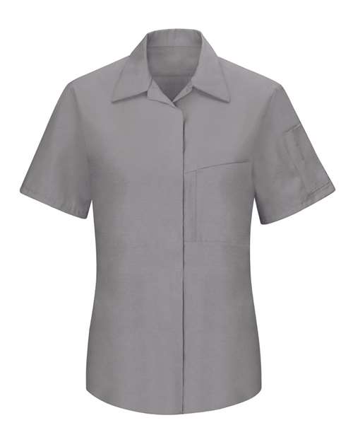 Women's Performance Plus Short Sleeve Shop Shirt with OilBlok Technology