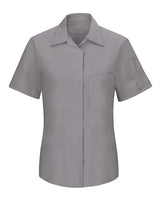 Women's Performance Plus Short Sleeve Shop Shirt with OilBlok Technology