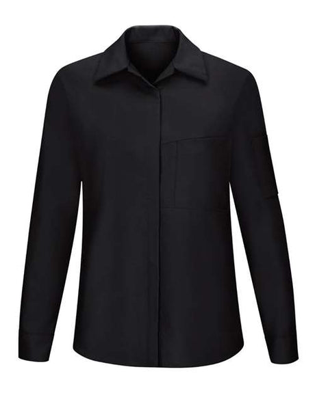 Red Kap Women's Performance Plus Long Sleeve Shop Shirt with OilBlok Technology