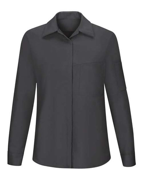 Red Kap Women's Performance Plus Long Sleeve Shop Shirt with OilBlok Technology