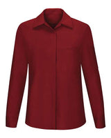 Red Kap Women's Performance Plus Long Sleeve Shop Shirt with OilBlok Technology