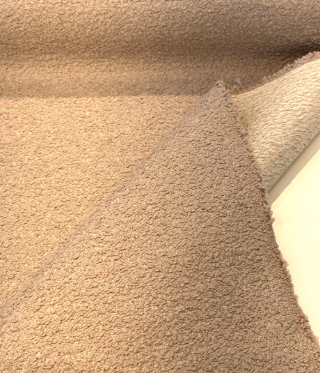 Hemsworth Boucle Mineral Egyptian Cotton Upholstery Fabric - Mineral Boucle Texture, 54" Width (1 Yard)