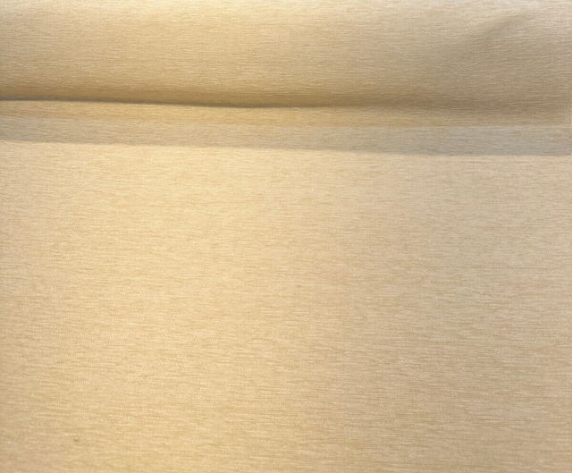 Sunbrella Outdoor Chenille Plush Velvet Fabric - Cream Upholstery, 55" Width (1 Yard)