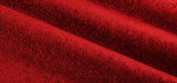 Castello Red Mohair German Upholstery Fabric - Woven Texture, 54" Width (1 Yard)