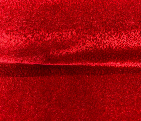 Castello Red Mohair German Upholstery Fabric - Woven Texture, 54" Width (1 Yard)