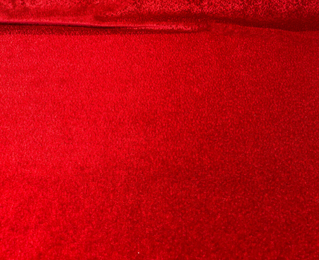 Castello Red Mohair German Upholstery Fabric - Woven Texture, 54" Width (1 Yard)