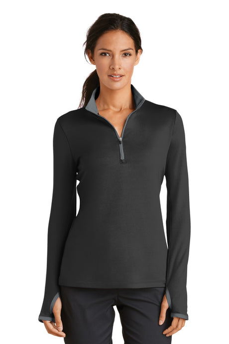 Nike Women's Dri-FIT Stretch 1/2-Zip Cover-Up