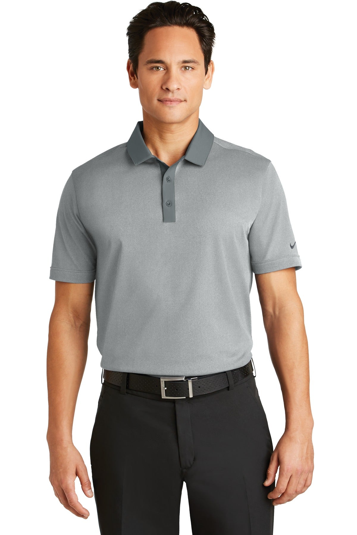 Nike Dri-FIT Heather Pique Modern Fit Polo