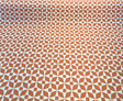 Marquee Paprika Solution Dyed Acrylic Fabric - Paprika Geometric, 56" Width (1 Yard)