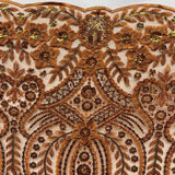 Beaded Sequined Floral Lace Fabric 52" Wide