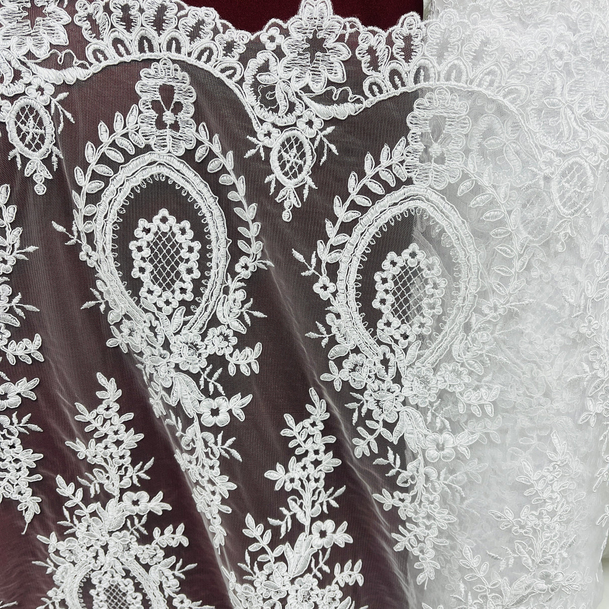 Corded Bridal Lace Lace Fabric