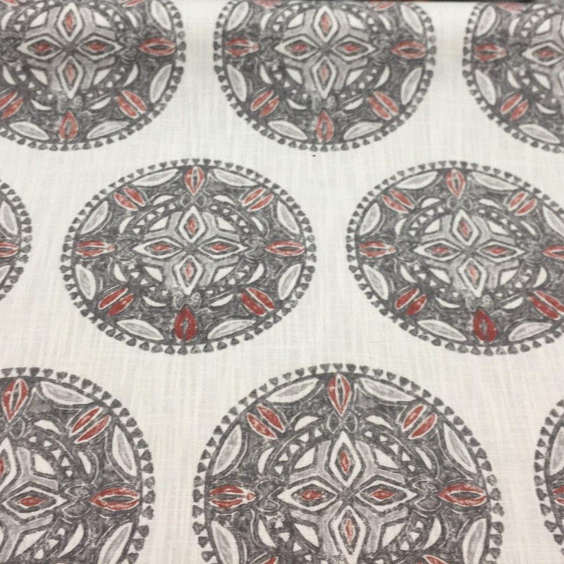 Robert Allen Amapondo Bark 100 Percent Cotton Fabric - Bark, 55" Width, 13.5" Horizontal Repeat, 12.75" Vertical Repeat (1 Yard)