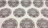 Robert Allen Amapondo Bark 100 Percent Cotton Fabric - Bark, 55" Width, 13.5" Horizontal Repeat, 12.75" Vertical Repeat (1 Yard)