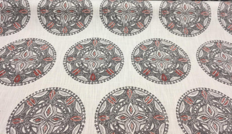 Robert Allen Amapondo Bark 100 Percent Cotton Fabric - Bark, 55" Width, 13.5" Horizontal Repeat, 12.75" Vertical Repeat (1 Yard)