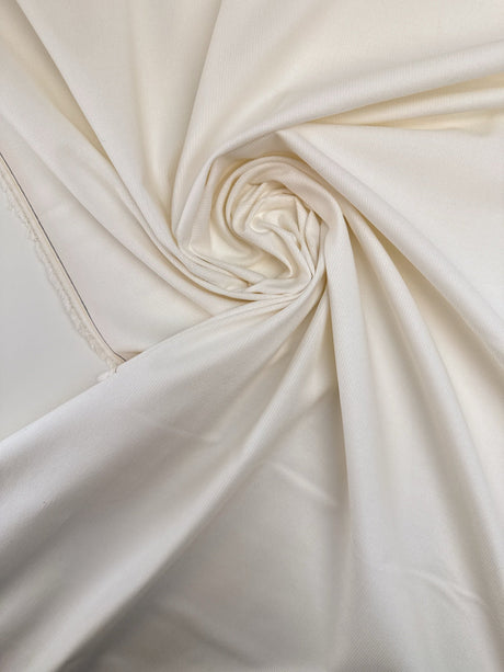 Cotton Corduroy White Ribbed Lightweight