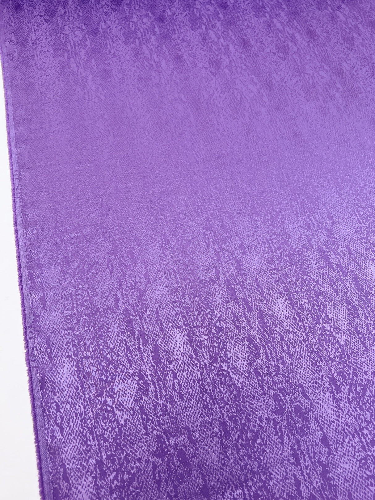 Purple Jacquard Stretch Fabric
