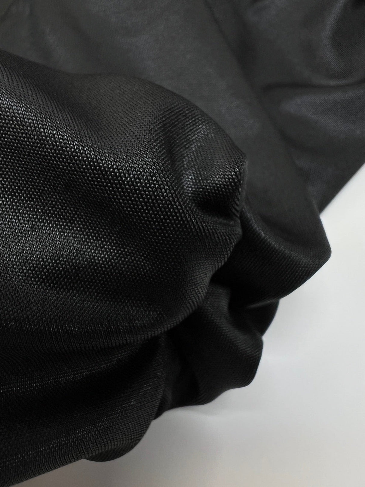 Viscose Knitted Moiré Fabric Black