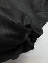 Viscose Knitted Moiré Fabric Black