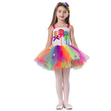 Candyland Tutu Lollipop Dress Costume - Kids