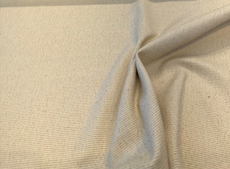 Sunbrella Vintage Slub Solution Dyed Acrylic Fabric - Sand Beige Slub, 57" Width (1 Yard)