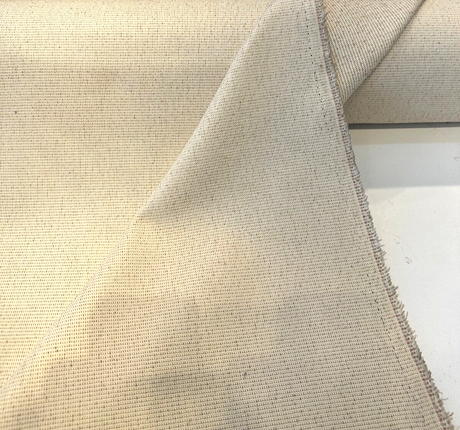 Sunbrella Vintage Slub Solution Dyed Acrylic Fabric - Sand Beige Slub, 57" Width (1 Yard)