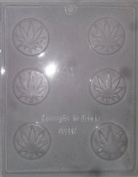 Marijuana Leaf Thin Mint Chocolate Mold