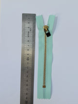 Metal Sewing Notions in Golden Green