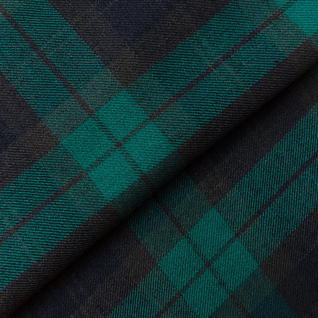 Style #7811 Wool Plaid Wool Fabric - Plaid Pattern, 58/60" Width (1 Yard)