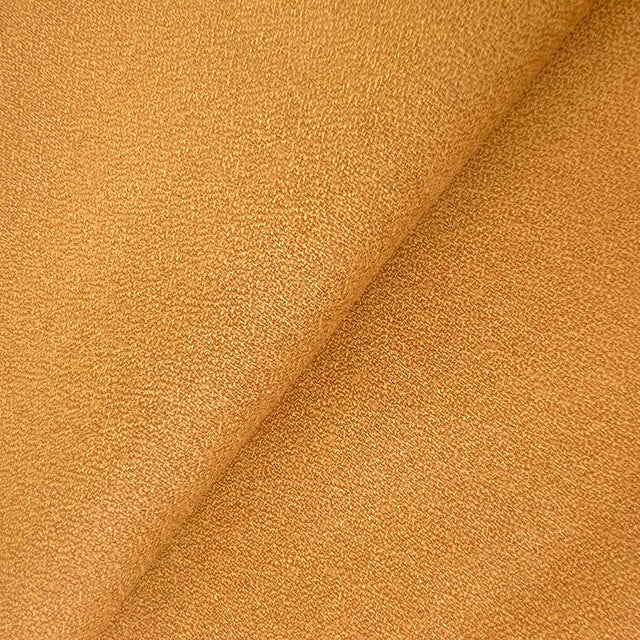 Golden Cognac 100 Percent Wool Crepe Fabric - Cognac, 58/60" Width