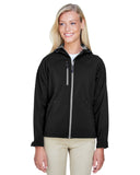 Chaqueta soft shell con capucha y forro de forro polar de dos capas Prospect para mujer