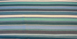 Sunbrella Ascend Oasis 145410-0005 Solution Dyed Acrylic Fabric - Blue Aqua Navy Stripes, 54" Width (By The Yard)