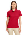 Ladies' Radiant Performance Piqué Polo with Reflective Piping