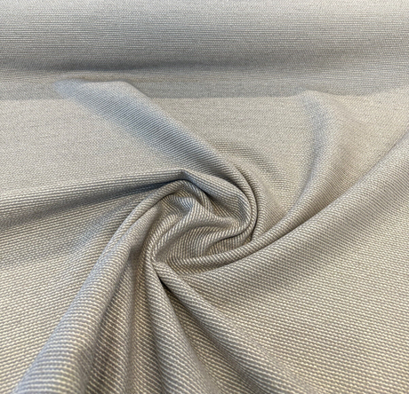 Sunbrella Cottage Olive Grove Chenille Upholstery Fabric - Olive Grove Taupe With Beige, 56" Width (1 Yard)