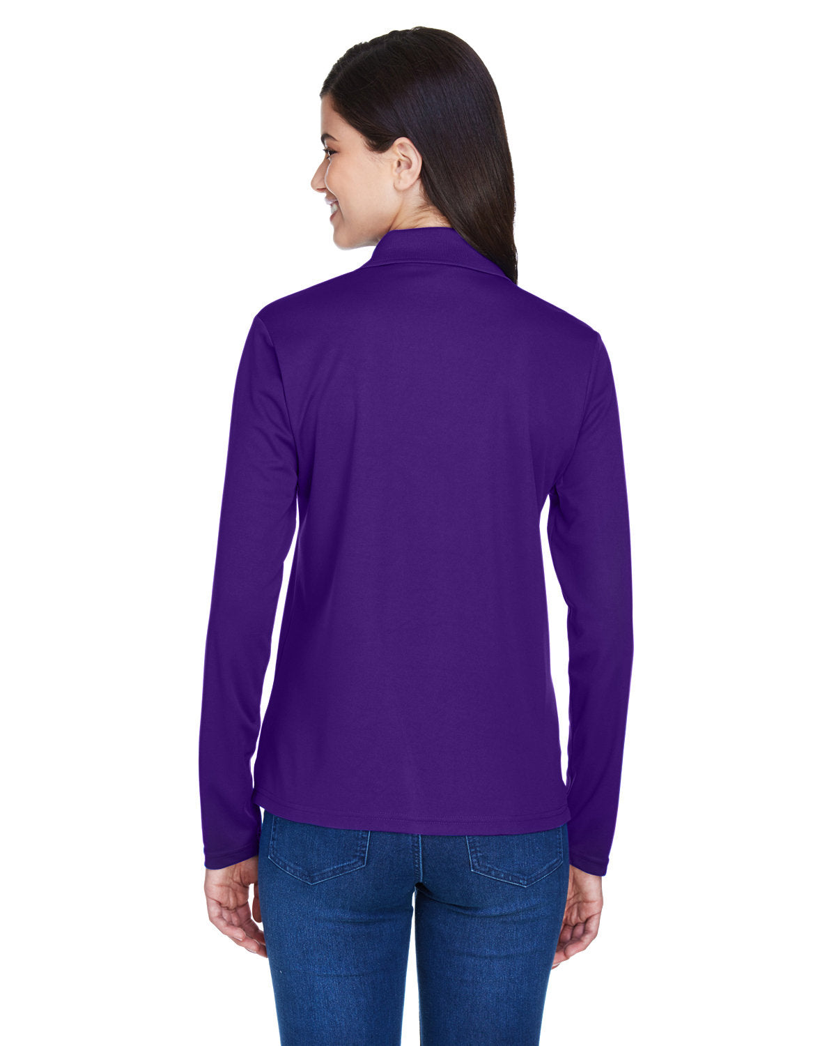 Ladies' Pinnacle Performance Long-Sleeve Piqué Polo