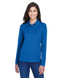 Polo Piqué de manga larga Pinnacle Performance para mujer