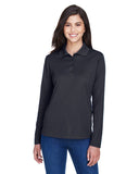 Polo Piqué de manga larga Pinnacle Performance para mujer