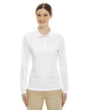 Polo Piqué de manga larga Pinnacle Performance para mujer