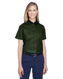 Camisa de sarga de manga corta Optimum para mujer
