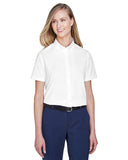 Camisa de sarga de manga corta Optimum para mujer