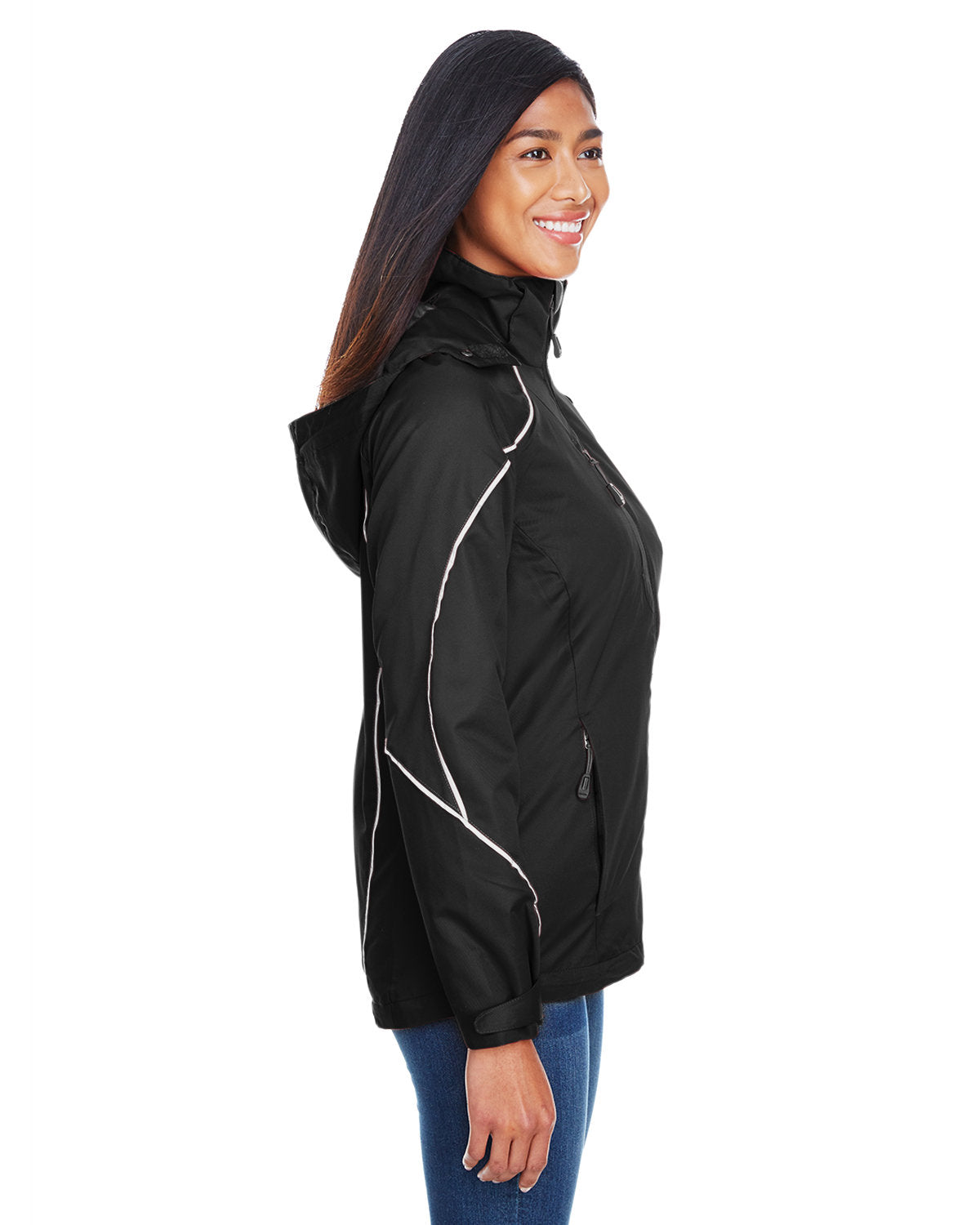 Ladies' Angle 3-in-1 Jacket with Bonded Fleece Liner