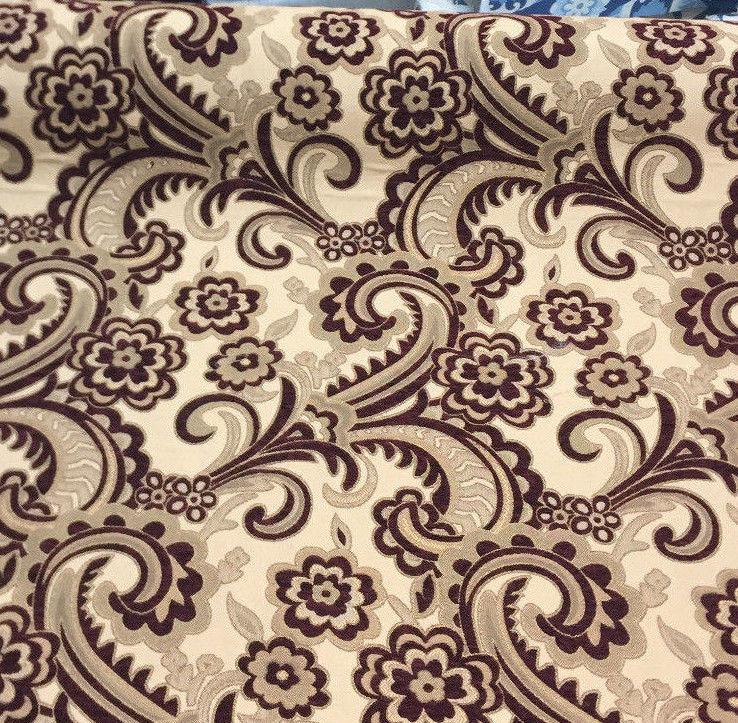 Moderna Wine Chenille Upholstery Fabric - Wine, 56" Width (1 Yard)
