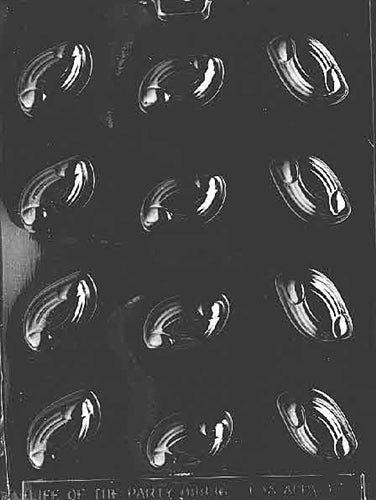 Swirl Traditional Chocolate Mold - LPAO075